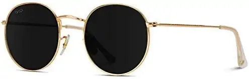 WearMe Pro - Reflective Lens Round Trendy Sunglasses - Image 2