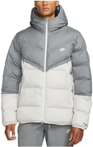 Nike Sportswear Storm-FIT Windrunner Men's PRIMALOFT Puffer Jacket,Smoke Grey/Light Bone/Sail