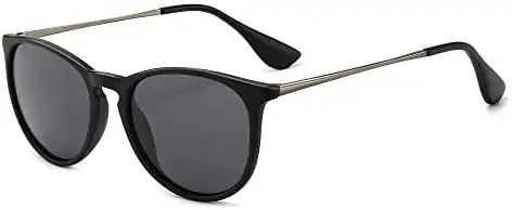 SUNGAIT Vintage Round Sunglasses for Women Men Classic Retro Designer Style