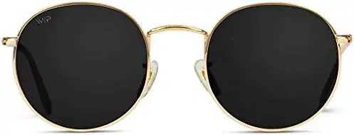 WearMe Pro - Reflective Lens Round Trendy Sunglasses